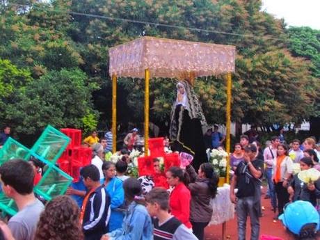 Procesión de la Dolorosa. Tañarandy. Misiones. Paraguay