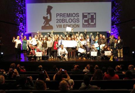 Los Premios 20Blogs, un trofeo hecho realidad para Cronómetro de Récords