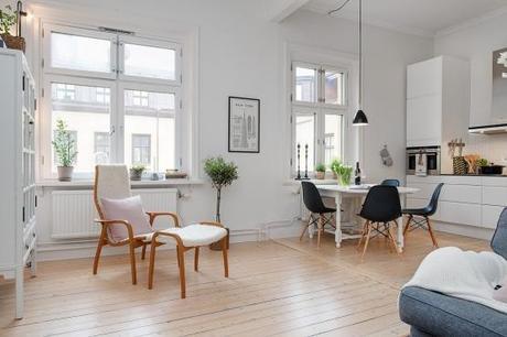 nordico moderno estilo estilo nórdico decoración salones comedores nórdicos decoración interiores nórdicos decoración espacios pisos pequeños cocinas blancas pequeñas cocinas blancas modernas blog decoracion interiores 