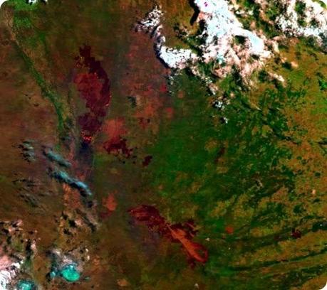 incendios en la pampa - terra modis - 19 de enero de 2014 - preview