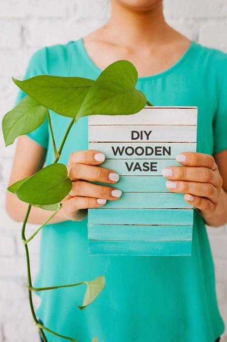 Diy.....un jarron con palitos para el Día de la Madre