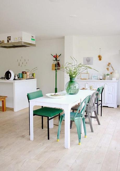 VIVIENDA ALEMANA DE ESTILO NÓRDICO Y TONOS PASTEL