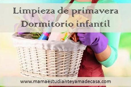 Limpieza de primavera - Habitación de los niños