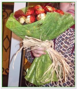 Ramo de bombones para mamá