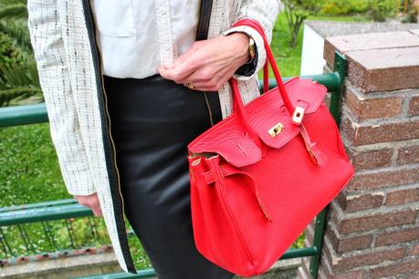 MIS LOOKS - FALDA LÁPIZ Y ABRIGO DE PRIMAVERA