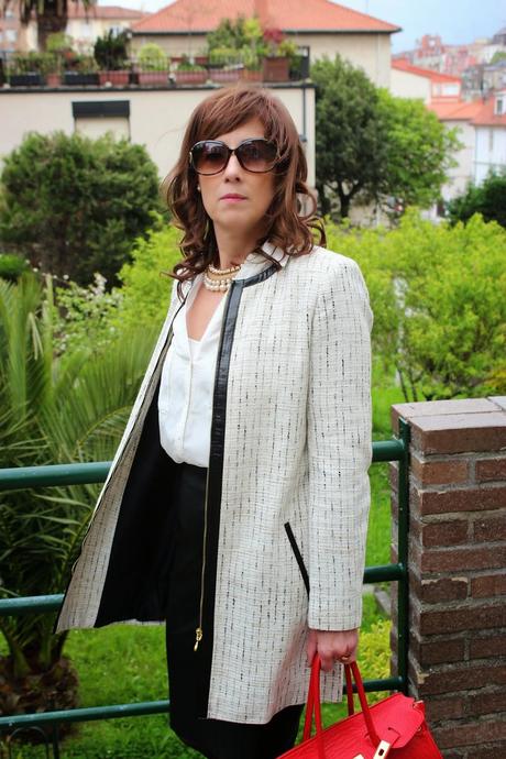 MIS LOOKS - FALDA LÁPIZ Y ABRIGO DE PRIMAVERA