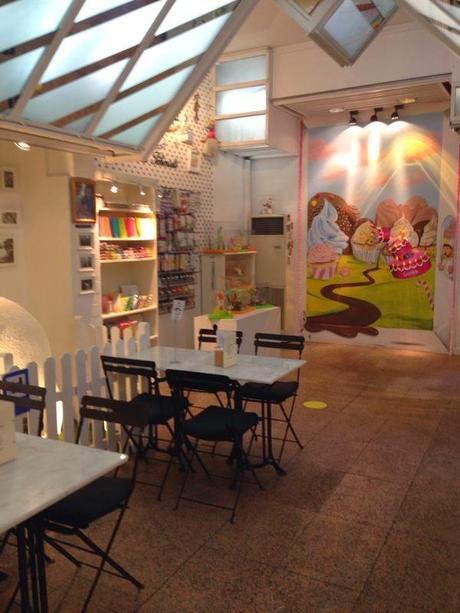 Desayunando en Escribà