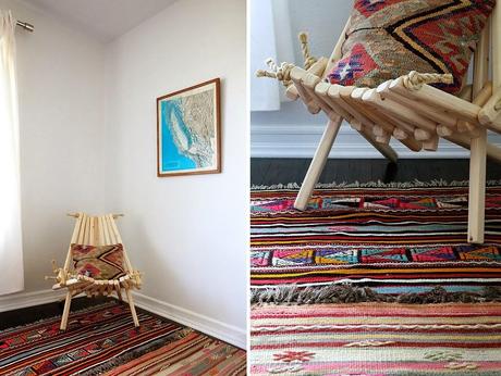 decorar con kilims