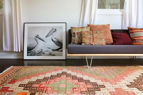 decorar con kilims