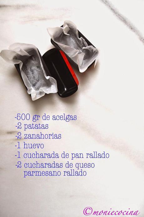 MINI PASTEL DE ACELGAS Y PATATA MINI PASTEL DE ACELGAS Y PATATA