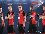 podría verse nueva camiseta Puma Atlas: Rennes temporada 2014-2015