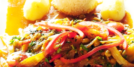 Corvina a la chorrillana