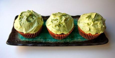 Cupcakes de cacao y matcha