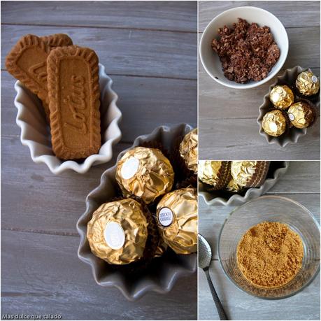 Panna Cotta de Ferrero Rocher y Speculoos