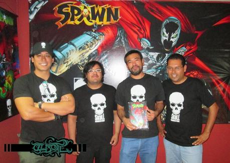 Lamzamiento de Spawn en Perú entrevista con Skull Editores