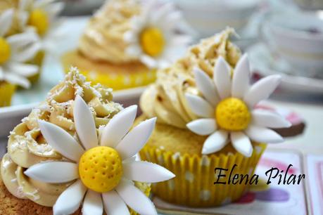 Cupcakes de coco y dulce de leche
