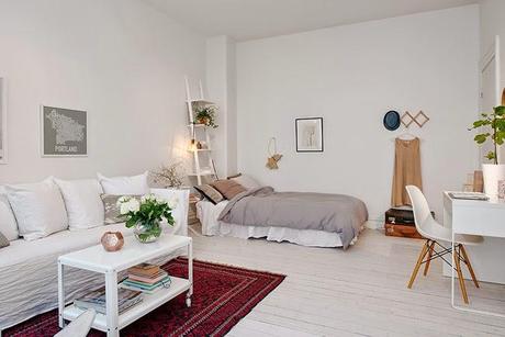 Toques de Color y Estilo Rustico en Suecia