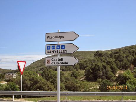 Begues - Olesa - Castell d' Olerdola - Pantano de Foix - Vilanova   25/04/2014