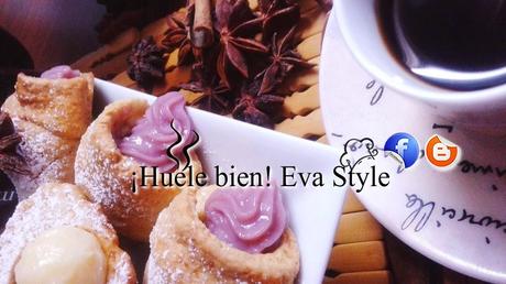 Petit rellenos de crema pastelera