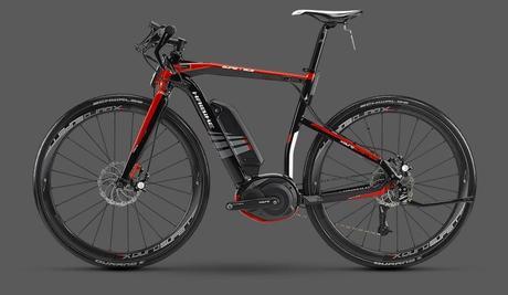 El otro modelo disponible en la línea Haibike de carretera eléctrica es la bicicleta  Xduro Superrace 28. 