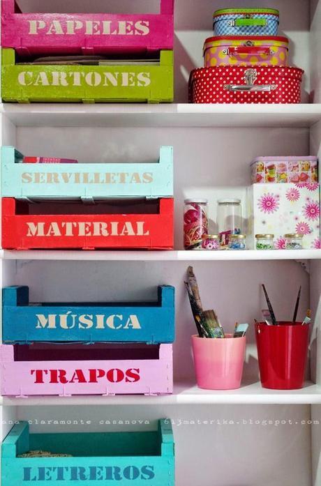 DIY, DECORAR CON CAJAS DE MADERA