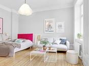 Consigue look: mini apartamento estilo nórdico boho chic toques rosa