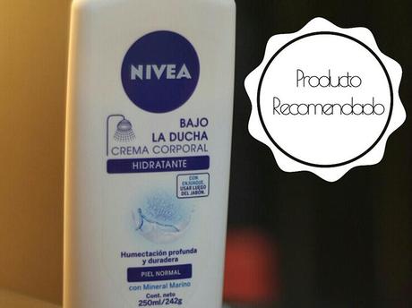 Nivea bajo la ducha