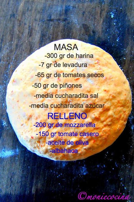 PIZZA MARGHERITA DI POMODORI SECCHI