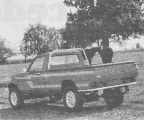 La camioneta Peugeot 504 4 x4