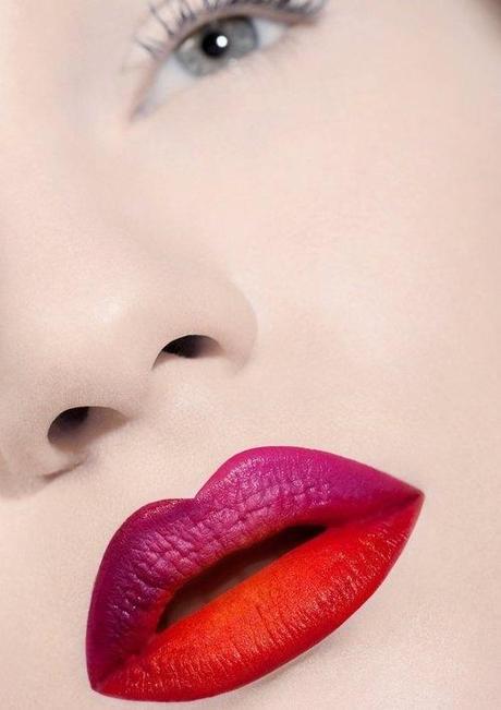 Trend alert: Bicolor lips