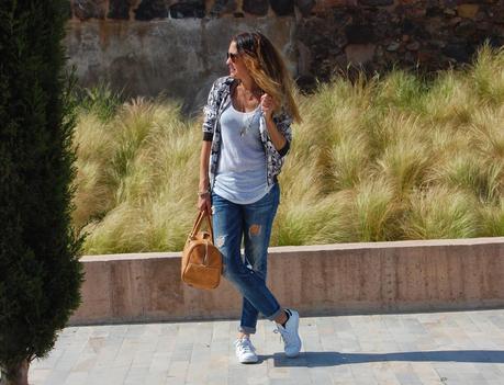 Bomber Flores y Stan Smith