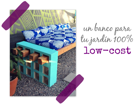 DIY: un banco para tu jardín