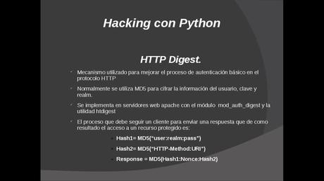 Hacking con Python Parte 13 – Mecanismos de autenticación en protocolo HTTP