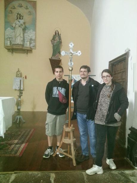 Un turista con sorpresa.