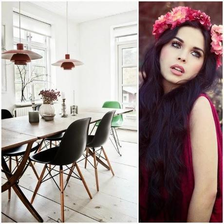 Inspiracion coronas de Flores. Un punto boho para regalar