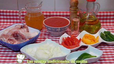 Receta fácil de pollo a la Vasca