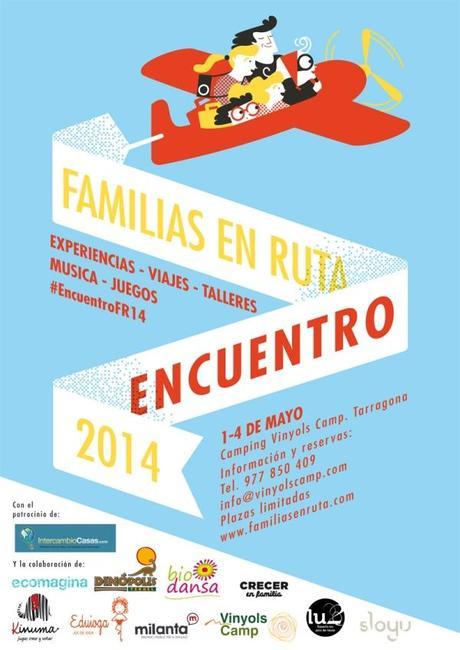 Cita ineludible para las familias con espíritu colaborativo cartel familias en ruta castellano Cita ineludible para las familias con espíritu colaborativo