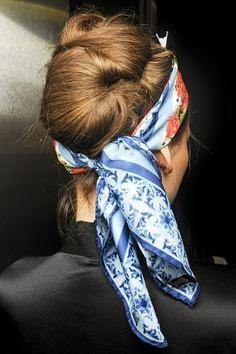 Peinados con pañuelos