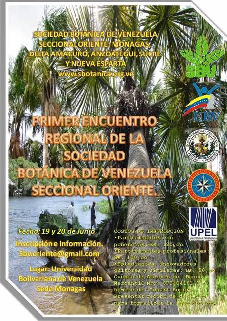 SBV Invita: 1er Encuentro Regional SBV Seccional Oriente, Maturin, Julio 2014