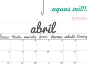 Imprimible: Calendario Abril 2014