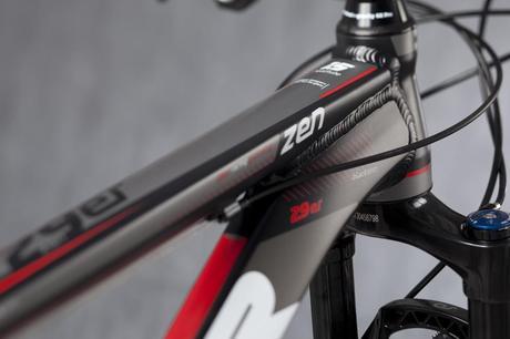 La bicicleta Zen mantiene el alto estándar de nivel competición.