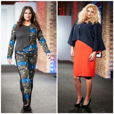 Modelos con curvas en Plus Size 2014 London