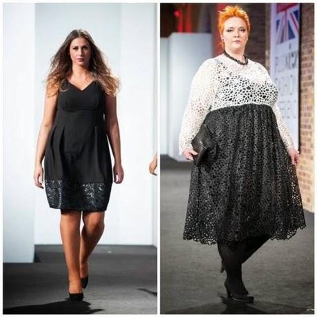 Modelos con curvas en Plus Size 2014 London