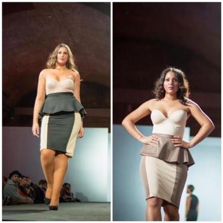 Modelos con curvas en Plus Size 2014 London