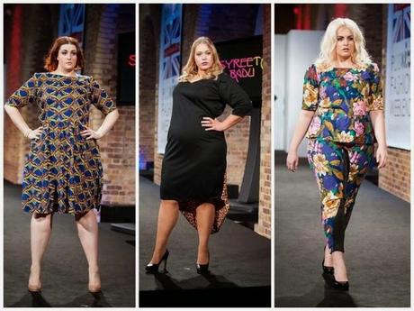 Modelos con curvas en Plus Size 2014 London