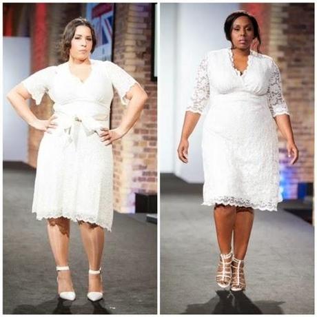 Modelos con curvas en Plus Size 2014 London