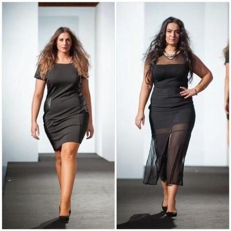 Modelos con curvas en Plus Size 2014 London