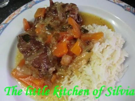 Carrilladas de cerdo con zanahoria