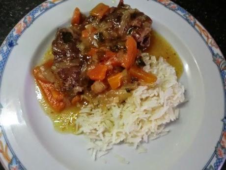 Carrilladas de cerdo con zanahoria