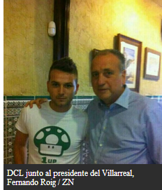 El que lanzó el plátano a Alves era un ...!Formador de niños del Villareal!